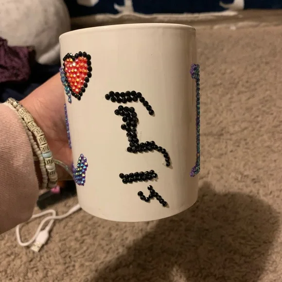 NWT handcrafted Customize your own mug 🥰🤩💙💙 - Picture 5 of 5